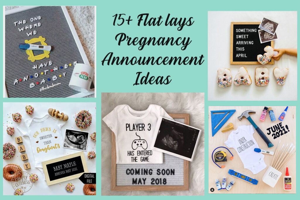 15+ Interesting Flat lays Pregnancy Announcement ideas