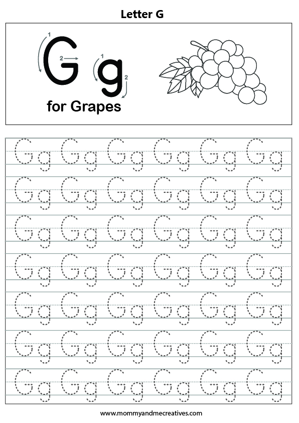 Fun 26 Dotted alphabet tracing worksheet - mommyandmecreatives