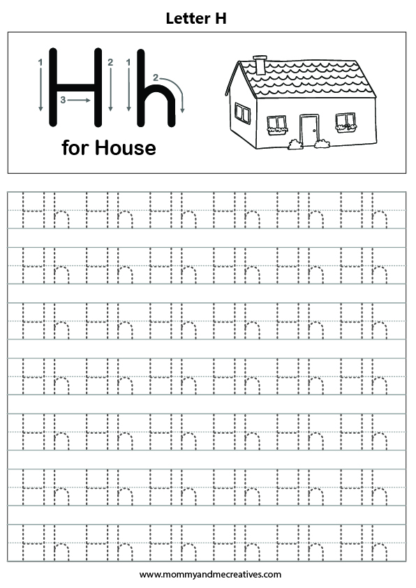 Fun 26 Dotted alphabet tracing worksheet - mommyandmecreatives