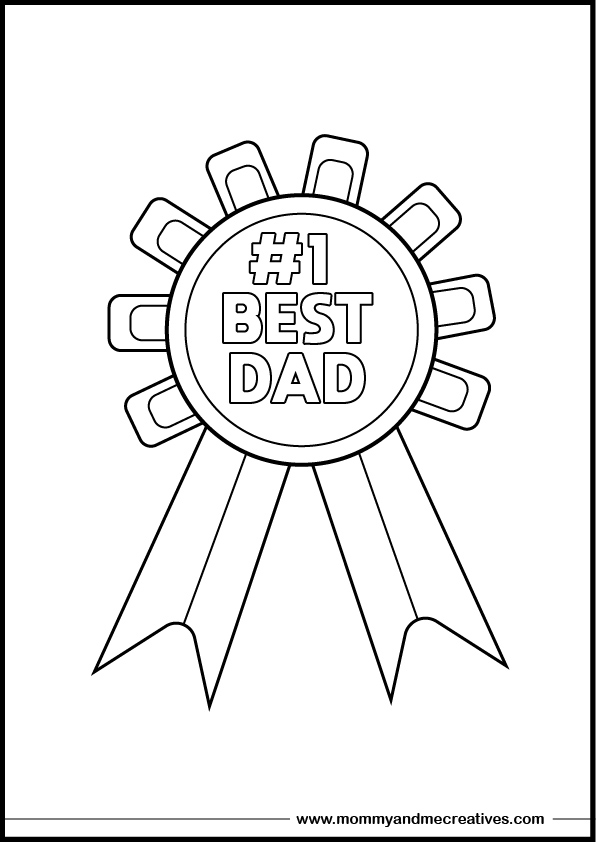 Celebrate Father's Day with Heartwarming Coloring Pages ...